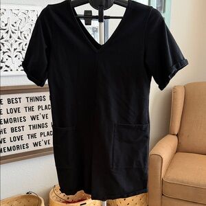 Smash + Tess Black V-Neck Romper